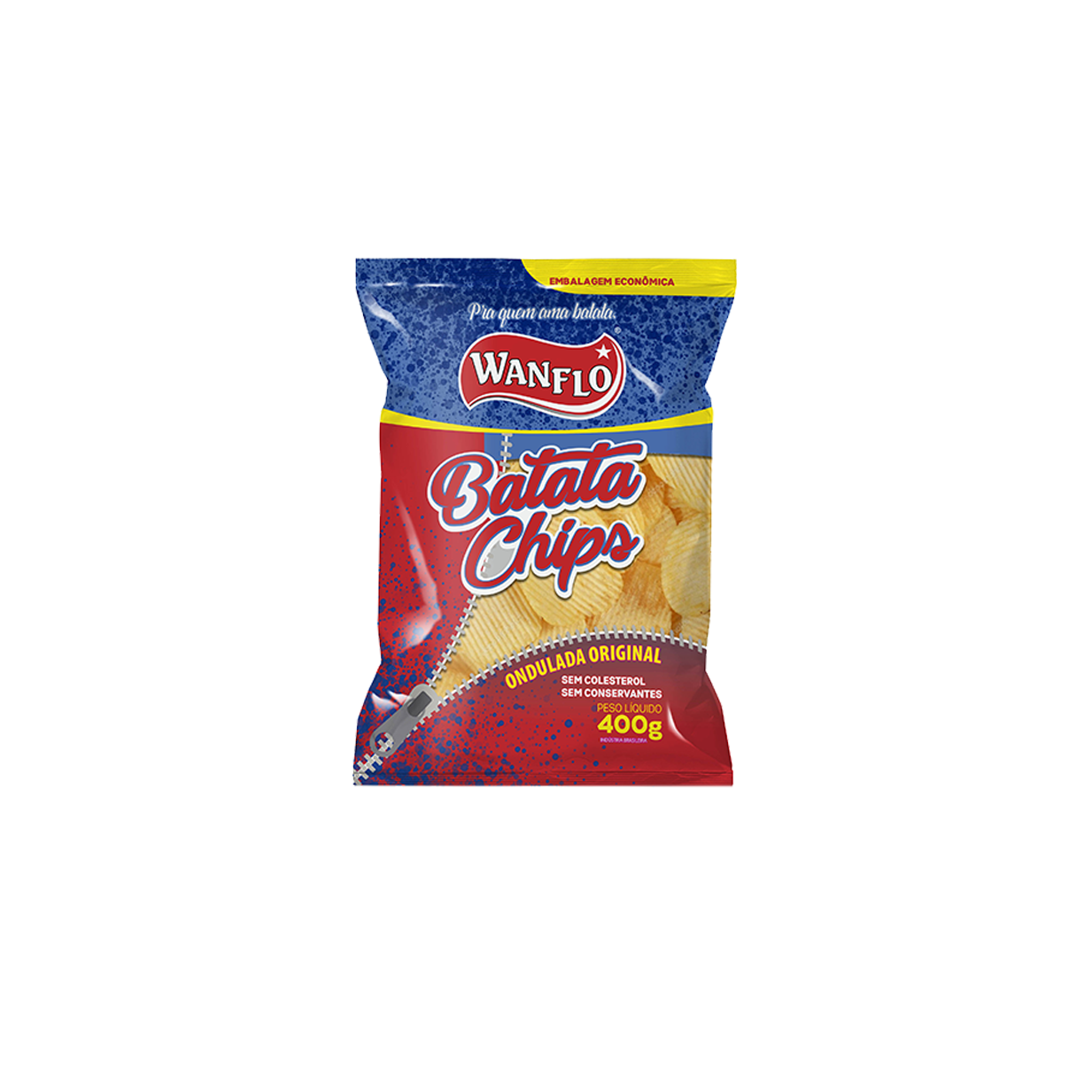 Batata Ondulada Original 40g - Wanflo